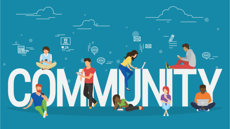 Building an Online Community Through Social Media