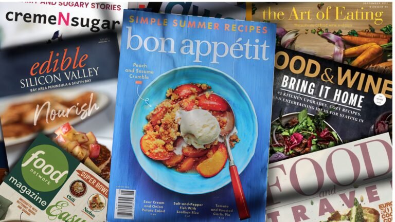 Top Magazines for Foodies and Chefs